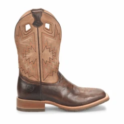 Double H Men's Winston Wide Square Toe Brown Roper Boots DH7023 -Western Cowboy Equipment DH7023 500xauto Profile