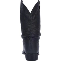 Dan Post Dingo Men's Amsterdam Black Slouch Leather Boots DI15240 -Western Cowboy Equipment DI15240 4