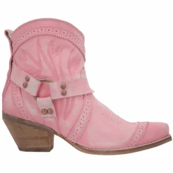 Dingo® Ladies Gummy Bear Pink Western Bootie DI747-PNK -Western Cowboy Equipment DI747 PNK 1