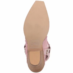 Dingo® Ladies Gummy Bear Pink Western Bootie DI747-PNK -Western Cowboy Equipment DI747 PNK 4