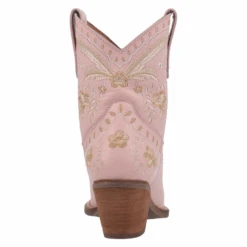 Dingo® Ladies Primrose Floral Embroidery Pink Western Boots DI748-PK -Western Cowboy Equipment DI748 PKd