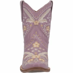 Dingo® Ladies Primrose Floral Print Lavender Western Bootie DI748-PU4 -Western Cowboy Equipment DI748 PU4 4