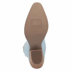 Dingo Ladies Full Bloom Blue Almond Round Toe Boots DI939-BLOOM -Western Cowboy Equipment DI939f