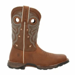 Durango® Maverick™ Ladies 10" Western Rugged Tan Steel Toe Boot DRD0416 -Western Cowboy Equipment DRD0416 6