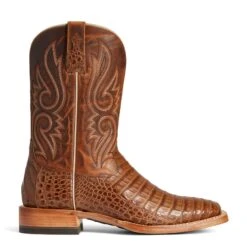 Ariat® Men's Relentless Denton Carmel Tan Exotic Boots 10035923 -Western Cowboy Equipment F21 MNS WEST 10035923 side11