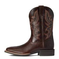 Ariat Men's Sport Cow Country Cusco Brown Boot 10038362 -Western Cowboy Equipment F21 MNS WEST 10038362 side