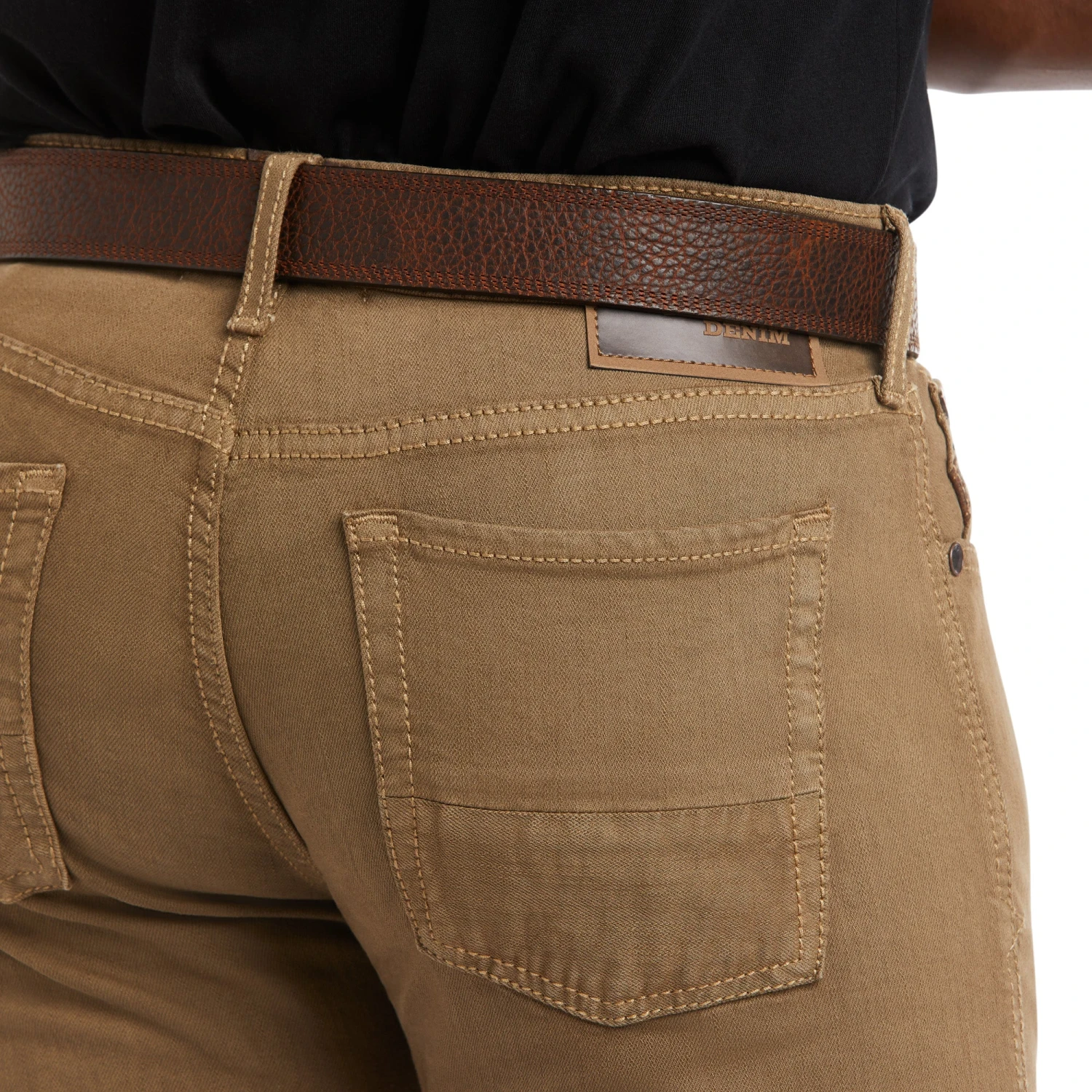 Ariat Men's M7 Rocker Stretch Grizzly Straight Whiskey Jeans 10036875 8 Ariat Men's M7 Rocker Stretch Grizzly Straight Whiskey Jeans 10036875 - Image 6