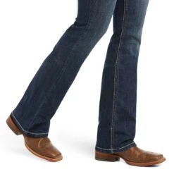 Ariat® Ladies R.E.A.L.™ Katrina High Rise Boot Cut Jeans 10037688 -Western Cowboy Equipment F21 WEST WMS 10037688 detail01