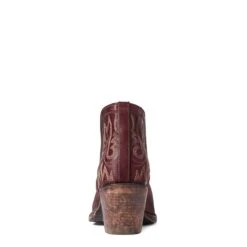 Ariat® Ladies Dixon Weathered Red Western Booties 10038343 -Western Cowboy Equipment F21 WMS WEST 10038343 heel