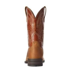 Ariat® Men's Hybrid Ranchwork Sorrel Crunch Western Boots 10042394 -Western Cowboy Equipment F22 MNS WEST 10042394 heel