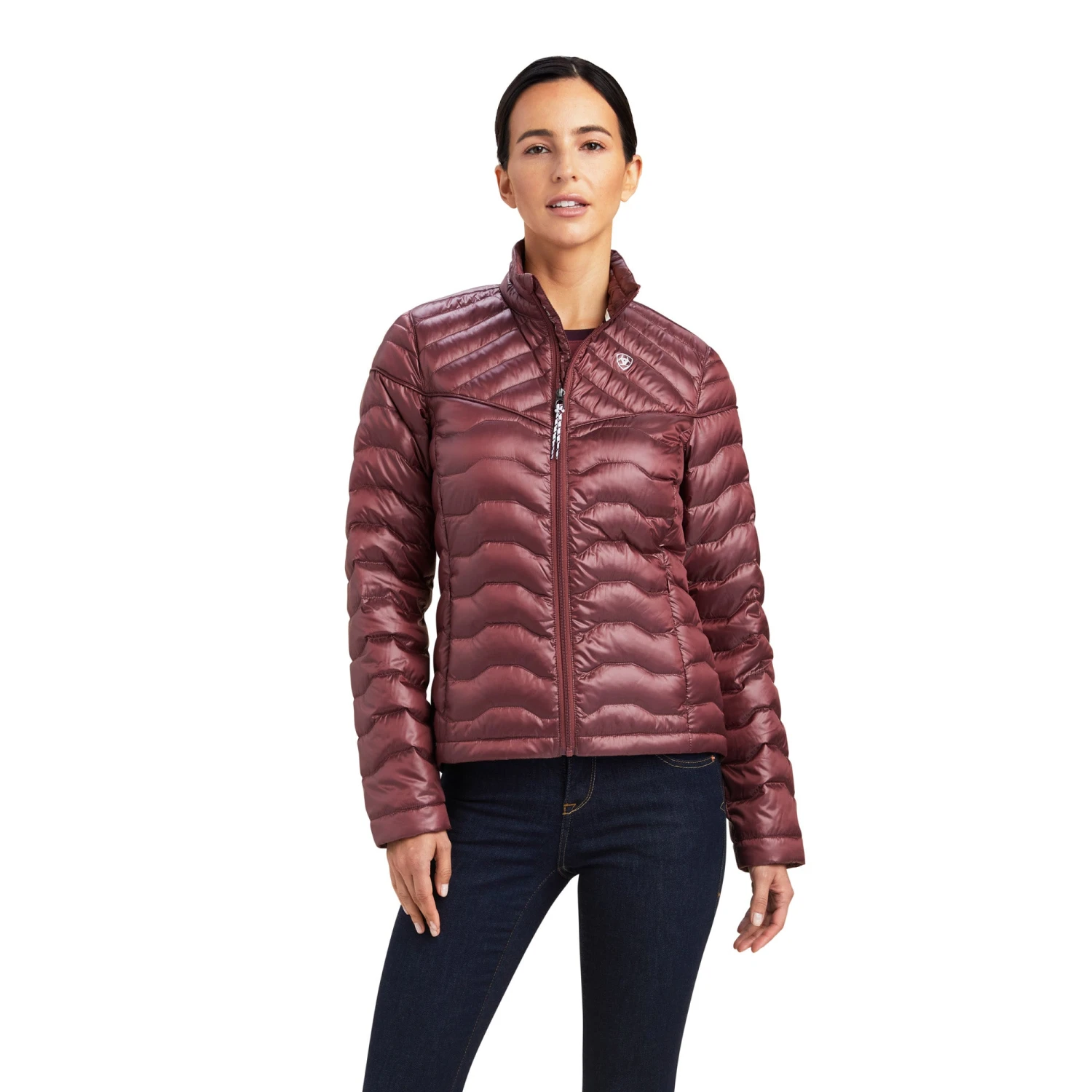 Ariat® Ladies Ideal Down IR Wild Ginger Jacket 10041380 3 Ariat® Ladies Ideal Down IR Wild Ginger Jacket 10041380