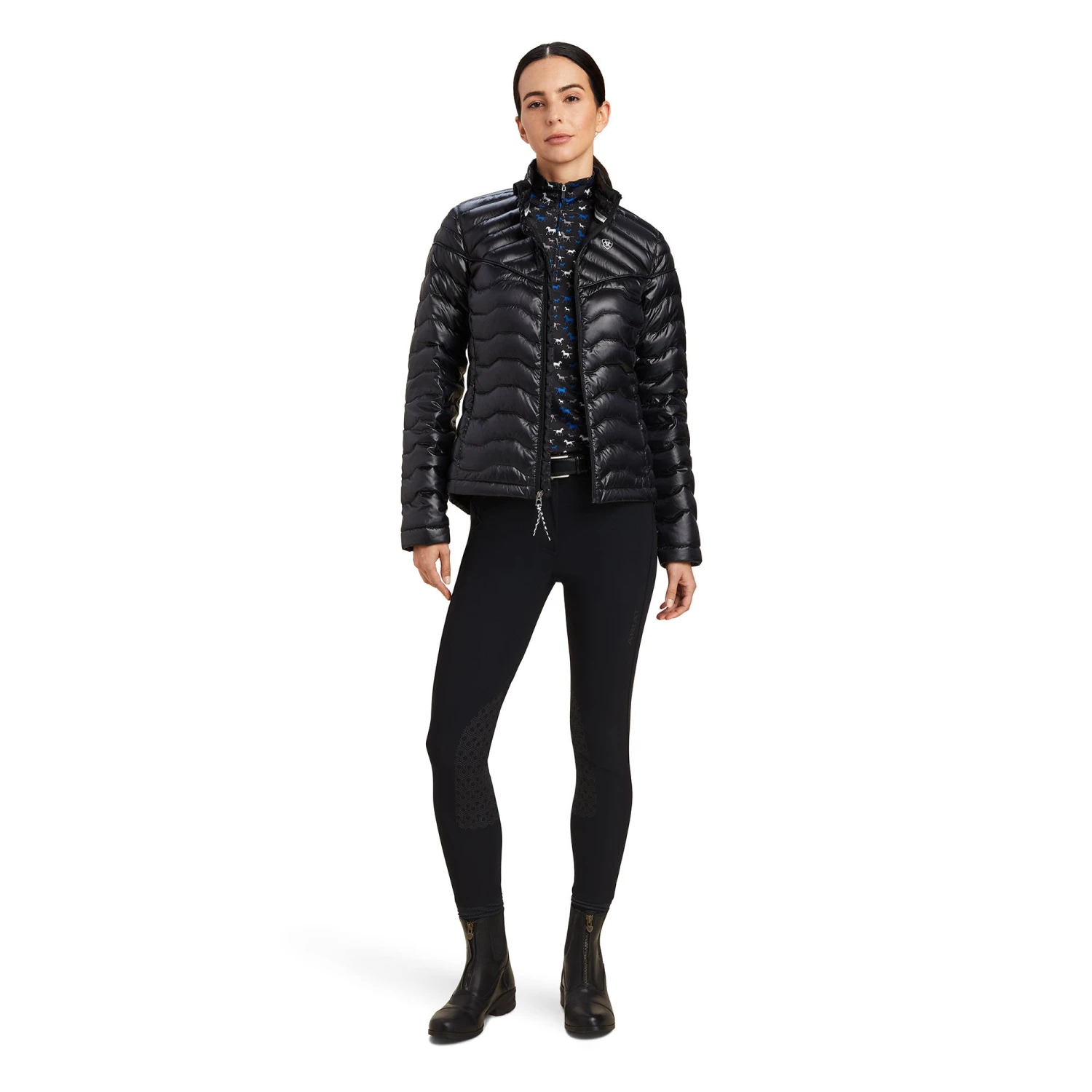 Ariat® Ladies IR Black Ideal Down Jacket 10041382 7 Ariat® Ladies IR Black Ideal Down Jacket 10041382 - Image 5
