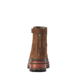Ariat Ladies Leighton Waterproof Brown Boots 10042556 -Western Cowboy Equipment F22 WMS ENGL 10042556 heel