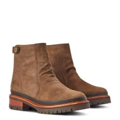 Ariat Ladies Leighton Waterproof Brown Boots 10042556 -Western Cowboy Equipment F22 WMS ENGL 10042556 pair