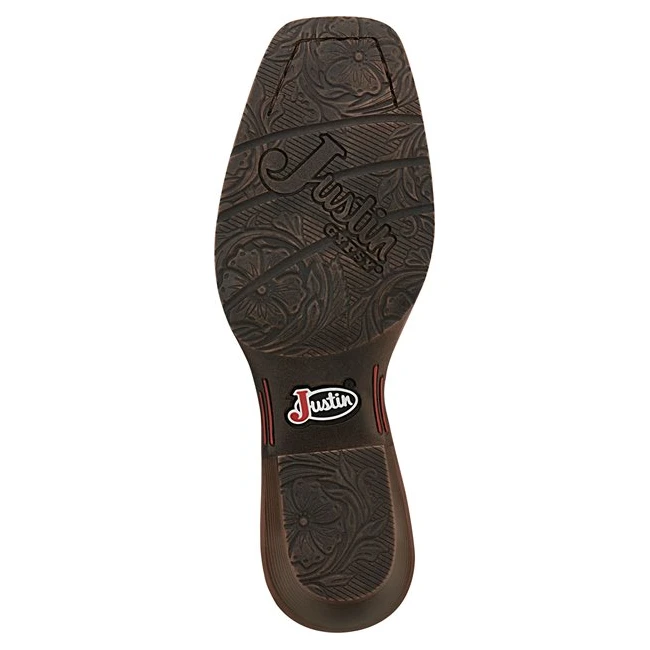 Justin® Ladies Chellie Tan Leather Western Square Toe Booties GY9510 9 Justin® Ladies Chellie Tan Leather Western Square Toe Booties GY9510 - Image 7