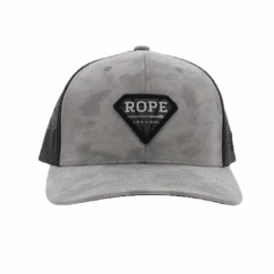 Hooey® Ladies Rope Like A Girl Grey & Black Snapback Hat 2249T-GYBK 8 Hooey® Ladies Rope Like A Girl Grey & Black Snapback Hat 2249T-GYBK -Western Cowboy Equipment H1