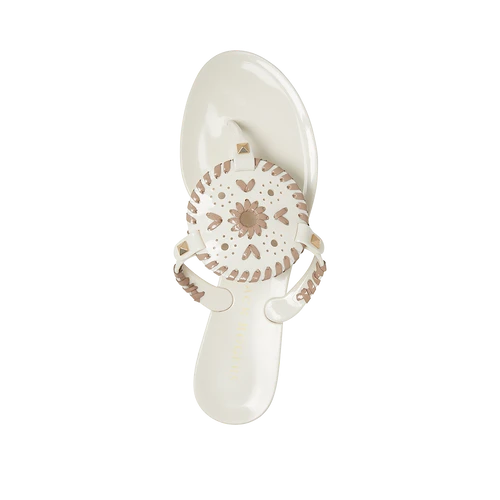 Jack Rogers® Ladies Georgica Jelly Bone Truffle Sandals 163221JL01BT1 5 Jack Rogers® Ladies Georgica Jelly Bone Truffle Sandals 163221JL01BT1 - Image 3
