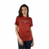 Kimes Ranch® Ladies Outlier Tech Rust Short Sleeve T-Shirt OUTT-RST -Western Cowboy Equipment Kimesranch1
