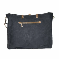 Olay Bags® Black Woven Aztec Print Rug Canvas Shoulder Bag LB248 -Western Cowboy Equipment LB248 2