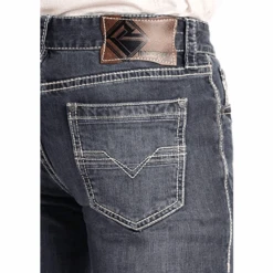 Rock & Roll Cowboy® Men's Pistol Straight Leg Jeans M1P1766 -Western Cowboy Equipment M1P1766 2
