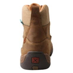 Twisted X Men's Distressed Saddle Brown Driving Moc Boots MHKW005 -Western Cowboy Equipment MHKW005 6