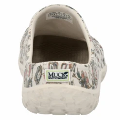 Muck Boot Company Muck® Ladies Muckster Floral White Lite Clog Slip On Shoes MLCW1FLR -Western Cowboy Equipment MLCW1FLRb