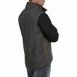 Cinch® Men's Concealed To Carry Charcoal Vest MWV1541006 -Western Cowboy Equipment MWV1541006 3