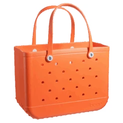 Bogg Bag ORANGE You Glad You Got Bogg Tote 26OBOR