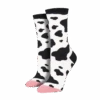 SockSmith Ladies MOOOO! Cow Print Crew Socks WNC1886-WHI -Western Cowboy Equipment My project 2023 05 24T105826.496