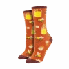SockSmith Ladies Bee My Honey Burnt Orange Crew Socks WNC2271-BTO -Western Cowboy Equipment My project 2023 05 24T112000.891