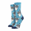 SockSmith Ladies Boop Cats Blue Crew Socks WNC2387-BLU -Western Cowboy Equipment My project 2023 05 24T120815.481