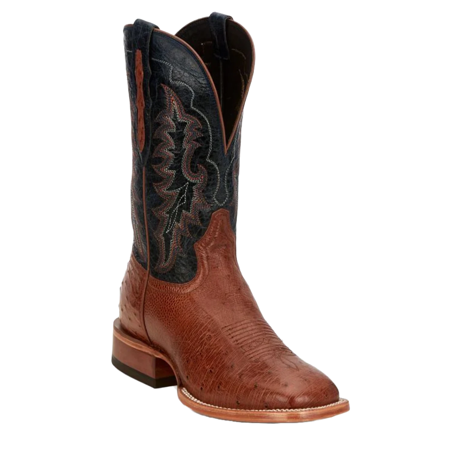 Tony Lama® Men's Murillo Embroidered Navy Western Boots SA6101 3 Tony Lama® Men's Murillo Embroidered Navy Western Boots SA6101