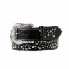 Ariat® Ladies Nail Heads & Rhinestones Black Western Belt A1570201 -Western Cowboy Equipment My project 2023 06 13T145053.332