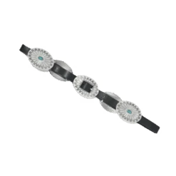 Brighton Ladies Blackbird Concho Black & Silver Belt B60453 -Western Cowboy Equipment My project 2023 06 13T151612.508