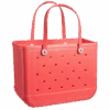 Bogg Bag CORAL Me Mine Original Large Tote 26OBCMM