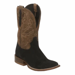 Tony Lama Men's Tucson Wide Square Toe Tan Western Boots TL3026