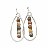 Blazin Roxx® Ladies Teardrop Beaded Silver Earrings 3051626 -Western Cowboy Equipment Myproject 1 2023 05 26T091850.593