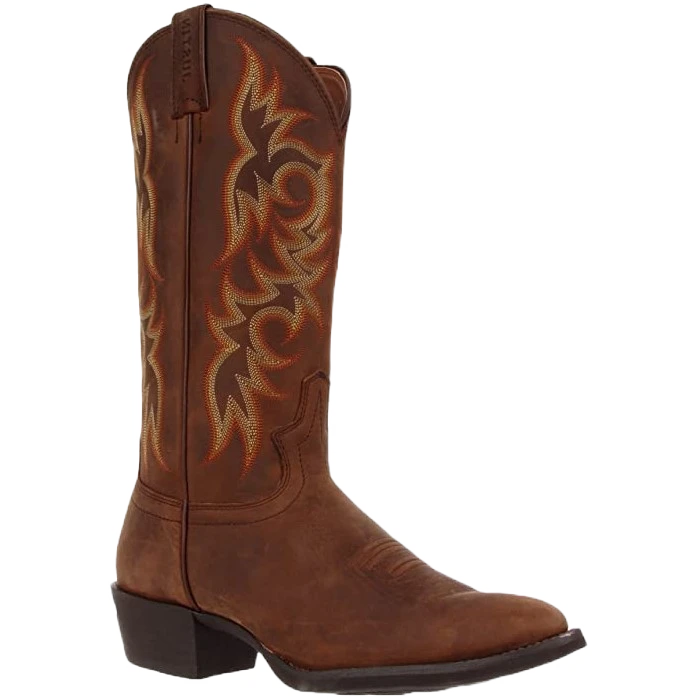 JUSTIN Men's New Stampede Huck Brown Boots 2551 3 JUSTIN Men's New Stampede Huck Brown Boots 2551