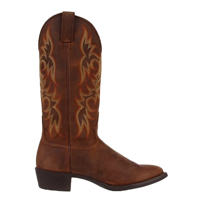 JUSTIN Men's New Stampede Huck Brown Boots 2551 5 JUSTIN Men's New Stampede Huck Brown Boots 2551 - Image 3