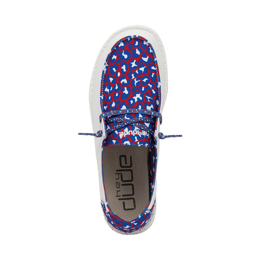 Hey Dude® Ladies Wendy Leo Americana Slip On Shoes 121412171 4 Hey Dude® Ladies Wendy Leo Americana Slip On Shoes 121412171 - Image 2