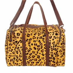 American Darling Small Cheetah Cowhide Duffle Bag ADBG254CHE