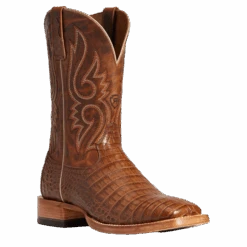 Ariat® Men's Relentless Denton Carmel Tan Exotic Boots 10035923
