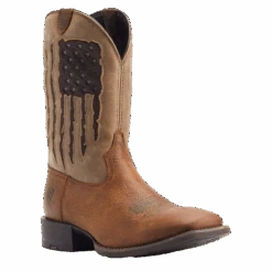 Ariat® Men's Sport My Country VentTEK™ Faithful Brown Boots 10044564