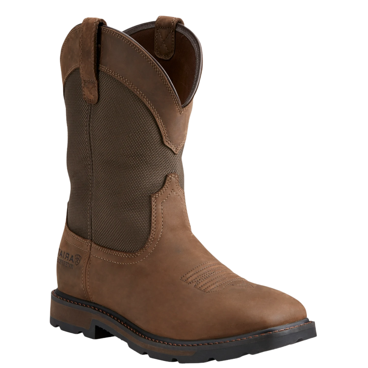 Ariat Men's Groundbreaker Square Steel Toe H2O Work Boots 10015196 3 Ariat Men's Groundbreaker Square Steel Toe H2O Work Boots 10015196