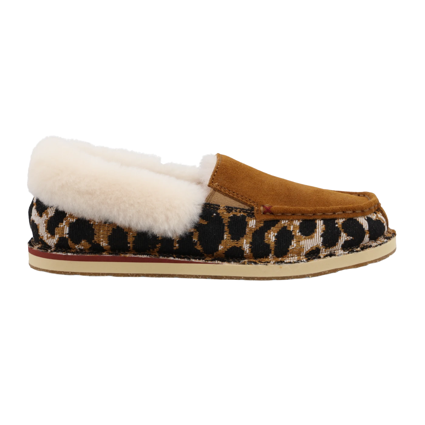 Twisted X Ladies Loafer Tan & Cheetah Slip-OnShoes WCL0015 4 Twisted X Ladies Loafer Tan & Cheetah Slip-OnShoes WCL0015 - Image 2