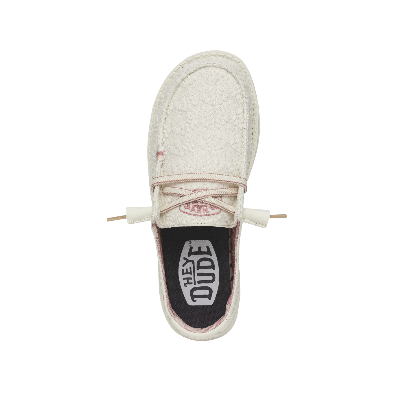 Hey Dude® Ladies Wendy Boho Stretch Fleur Sand Slip On Shoes 40082-202 4 Hey Dude® Ladies Wendy Boho Stretch Fleur Sand Slip On Shoes 40082-202 - Image 2