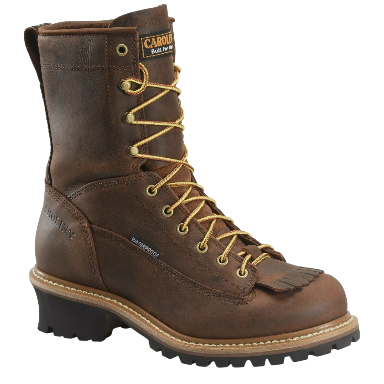 Carolina® Men's Spruce Logger 8" Waterproof Steel Toe Boots CA9824 3 Carolina® Men's Spruce Logger 8" Waterproof Steel Toe Boots CA9824