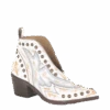 Circle G By Corral Ladies White Studs Booties Q0167 -Western Cowboy Equipment Myproject 2023 04 17T094202.543