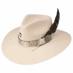 Charlie 1 Horse Silverbelly Sidewinder Felt Hat CWSDWR-403661