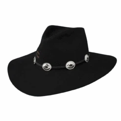 Charlie 1 Horse Traveler Black Western Felt Hat CWTVLR-403607